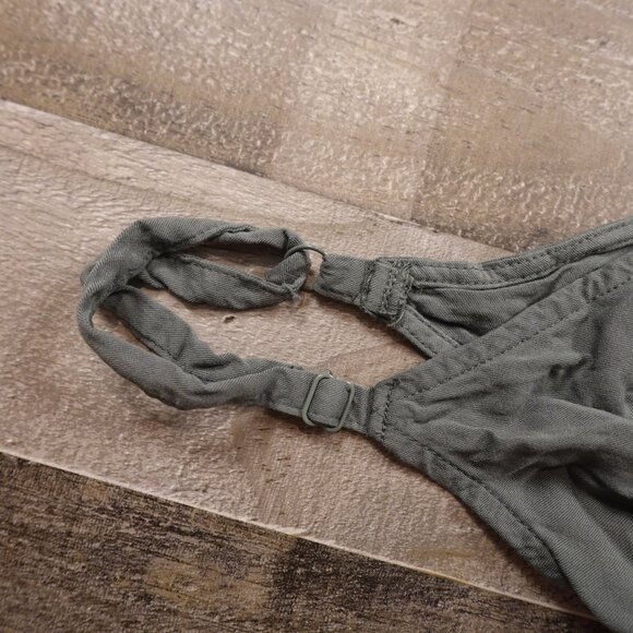 Torrid Olive Green Knot Strap Cami Tank Top Plus 3X - Picture 3 of 8